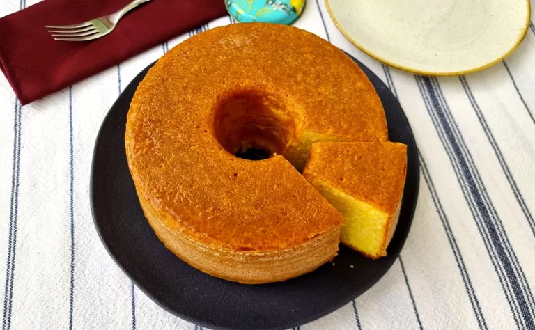 Receita de Bolo de laranja fofinho
