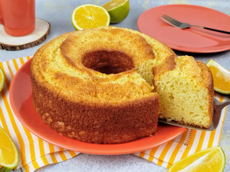 Receita de Bolo de laranja rápido