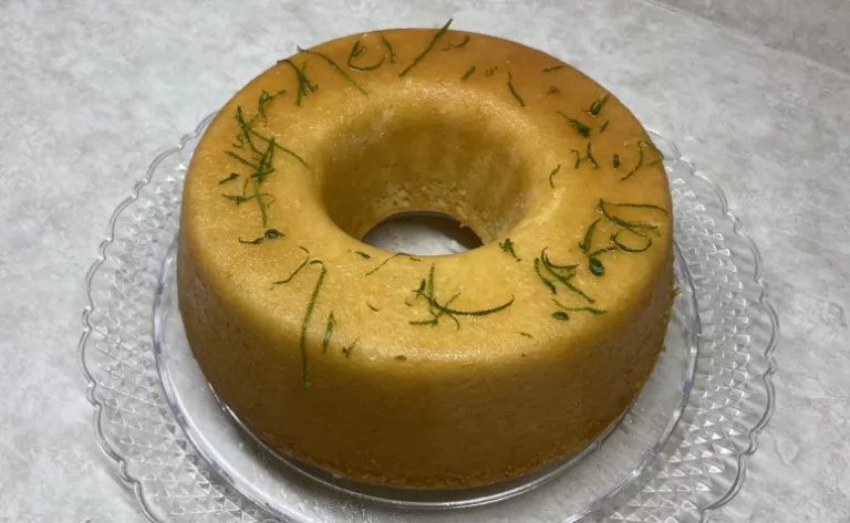 Receita de Bolo de limão simples