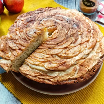 Bolo de maçã