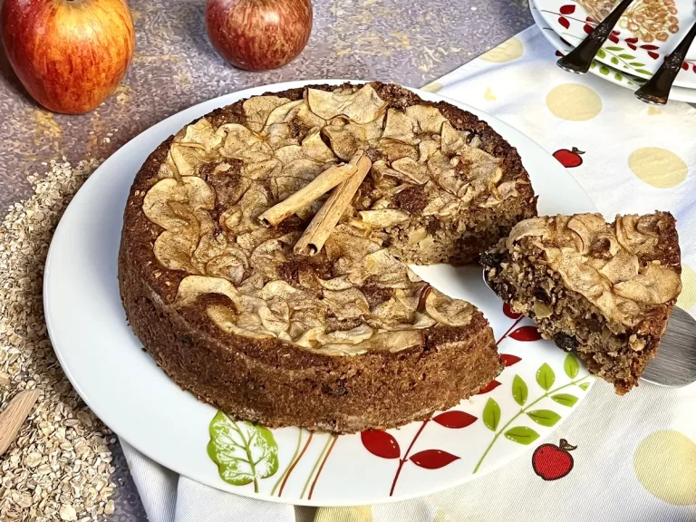Receita de Bolo de maçã sem trigo