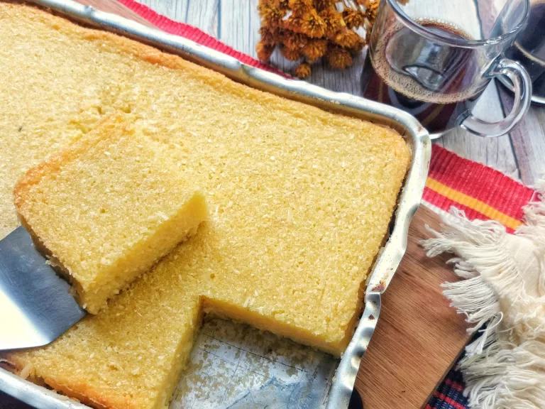 Receita de Bolo de mandioca no liquidificador