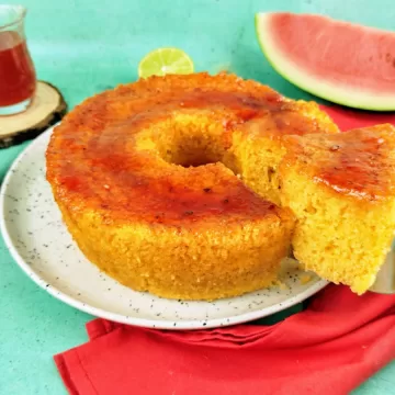 Bolo de melancia