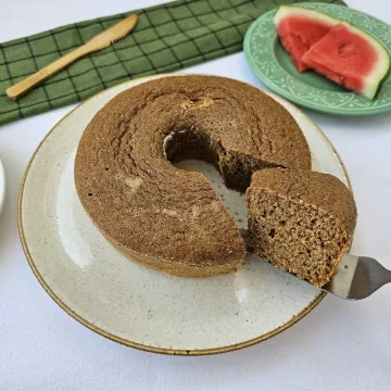 Bolo de melancia fit