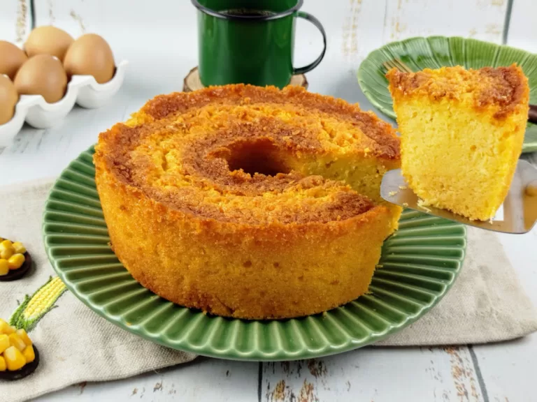Receita de Bolo de milho de lata simples