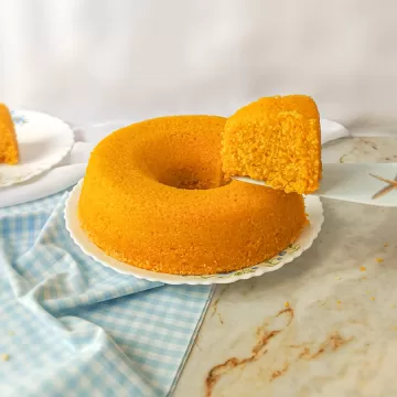 Bolo de milho simples de liquidificador