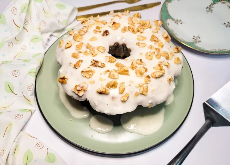 Receita de Bolo de nozes fácil