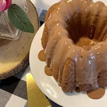 Bolo de Nutella simples