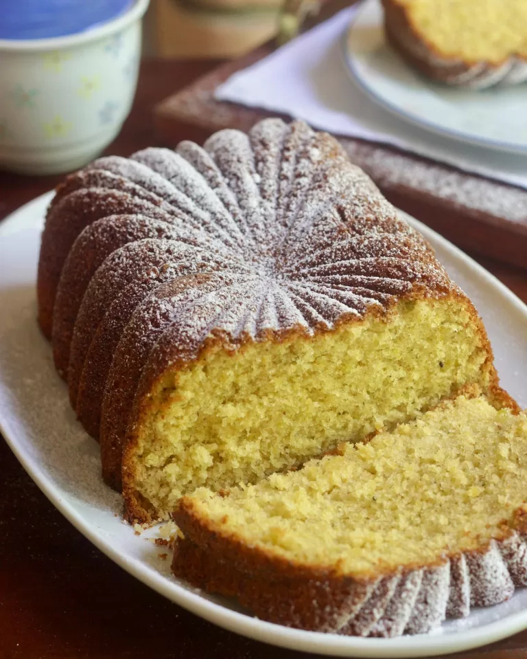 Receita de Bolo de pistache