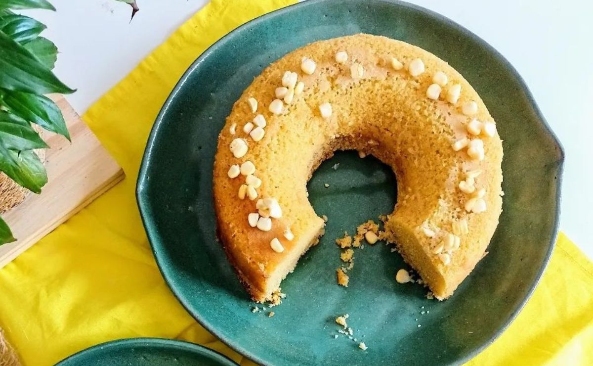 Bolo de polenta