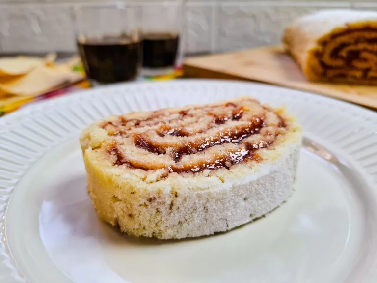 Receita de Bolo de rolo fácil