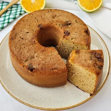 Bolo fit de laranja
