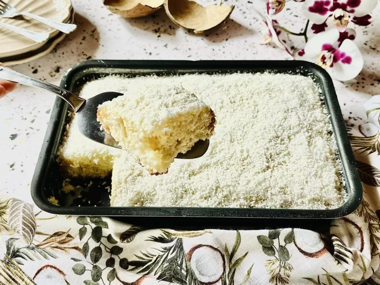Receita de Bolo gelado de coco de liquidificador