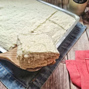 Bolo gelado de leite Ninho