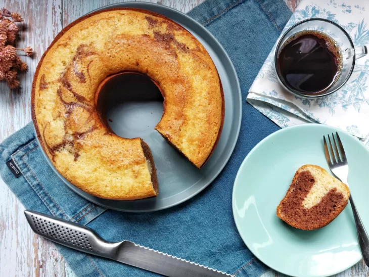 Receita de Bolo mesclado