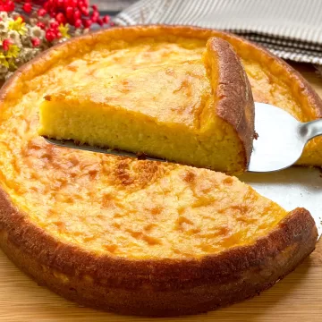 Bolo pamonha de liquidificador
