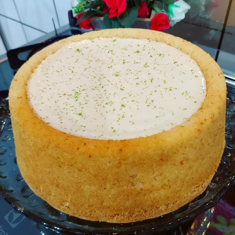 Receita de Bolo piscina de limão