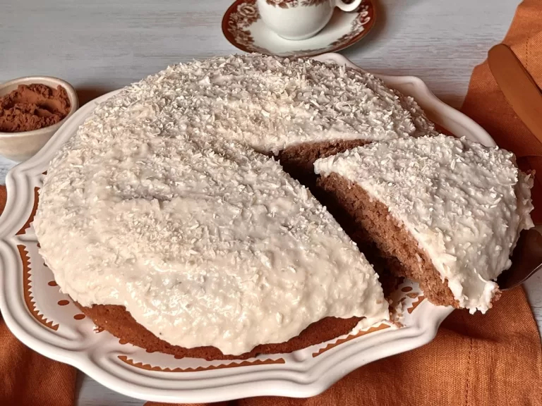 Receita de Bolo prestígio fit