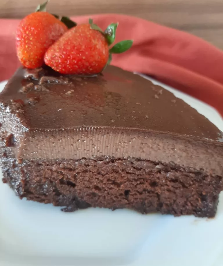 Receita de Bolo pudim de chocolate