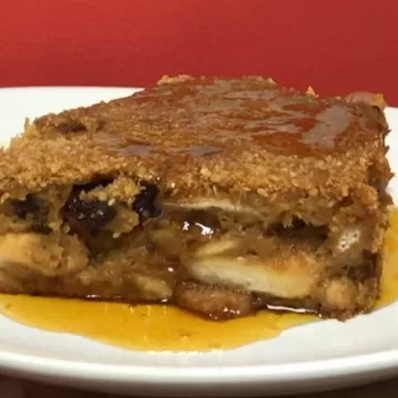 Bolo pudim de pão