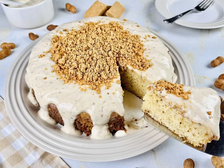 Receita de Bolo quente de paçoca