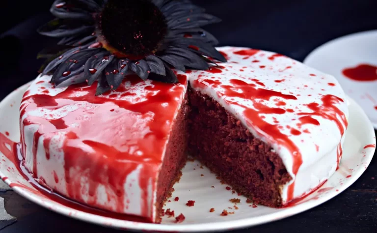 Receita de Bolo red velvet de Halloween