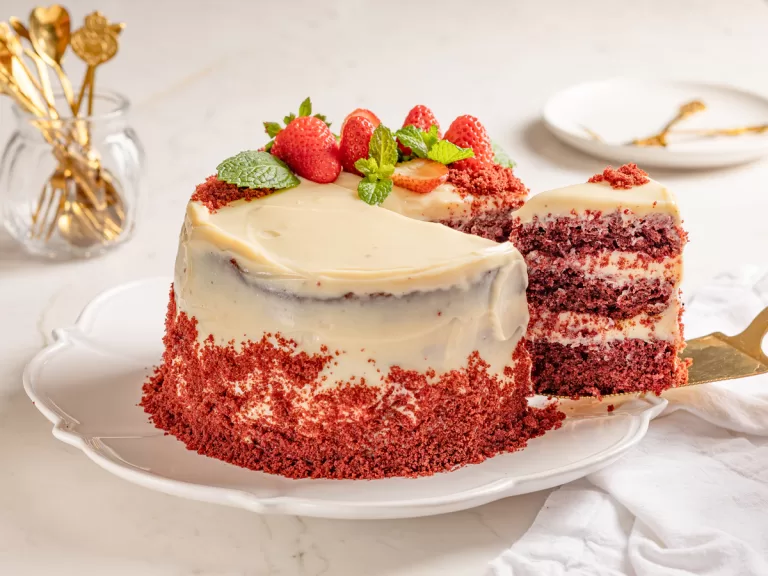 Receita de Bolo red velvet na airfryer