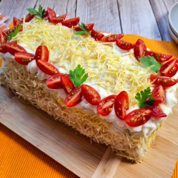 Bolo salgado de atum