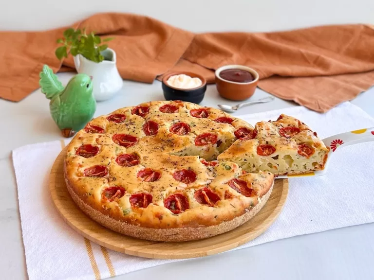 Receita de Bolo salgado simples