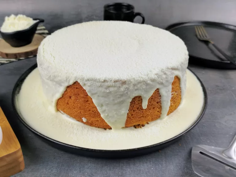Receita de Bolo vulcão de leite Ninho