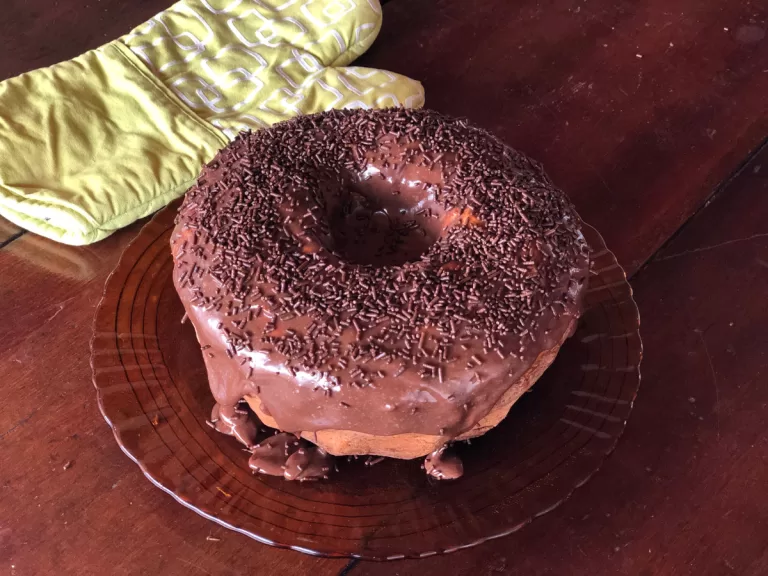 Receita de Bolo vulcão formigueiro