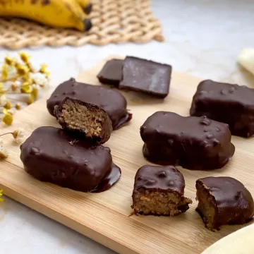 Bombom de banana zero açúcar