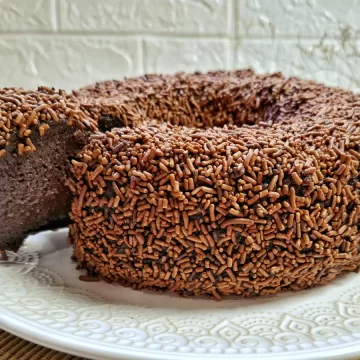 Brigadeirão sem banho-maria