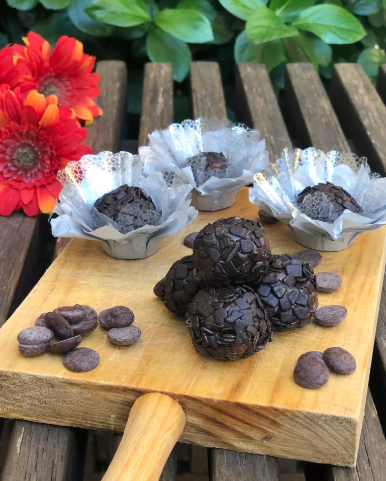 Receita de Brigadeiro belga