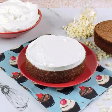 Brigadeiro branco para bolo