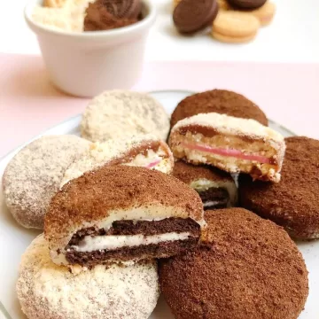 Brigadeiro com bolacha