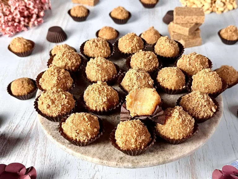 Receita de Brigadeiro de paçoca