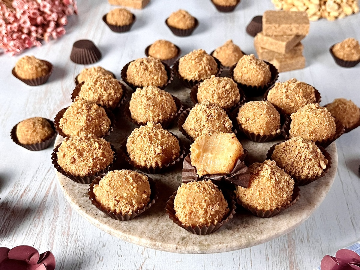 Brigadeiro de paçoca