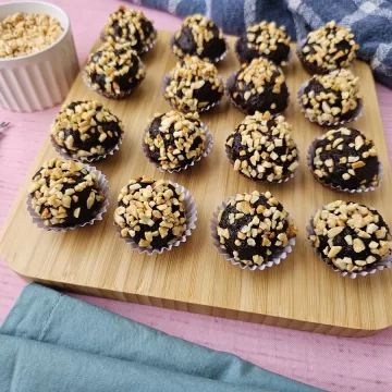 Brigadeiro fit de pasta de amendoim