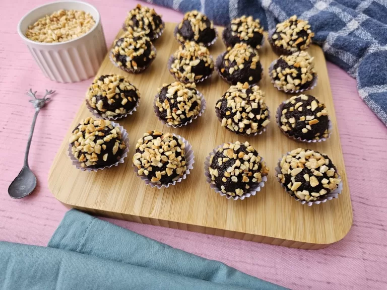 Receita de Brigadeiro fit de pasta de amendoim
