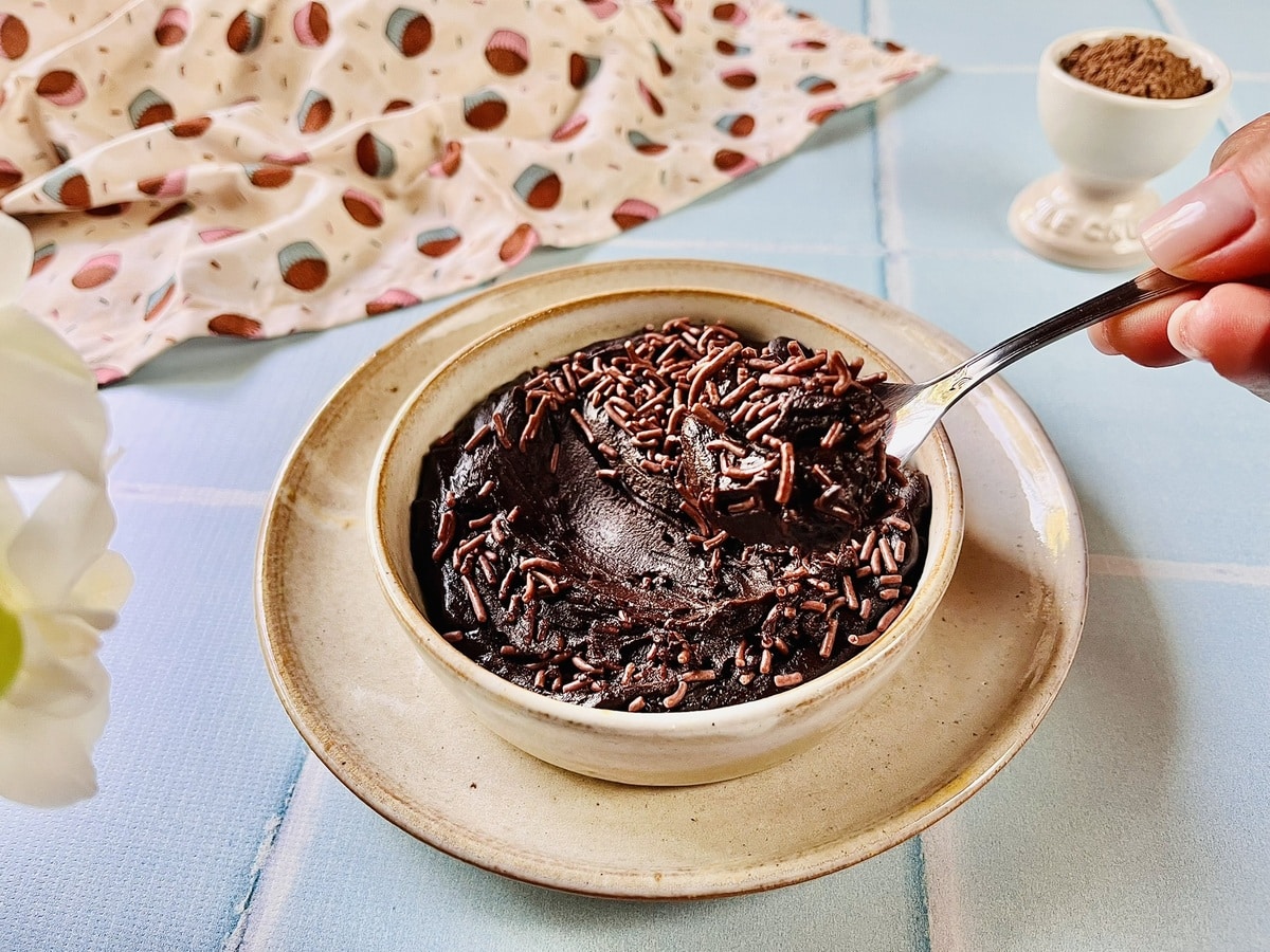 Brigadeiro sem leite condensado com leite em pó