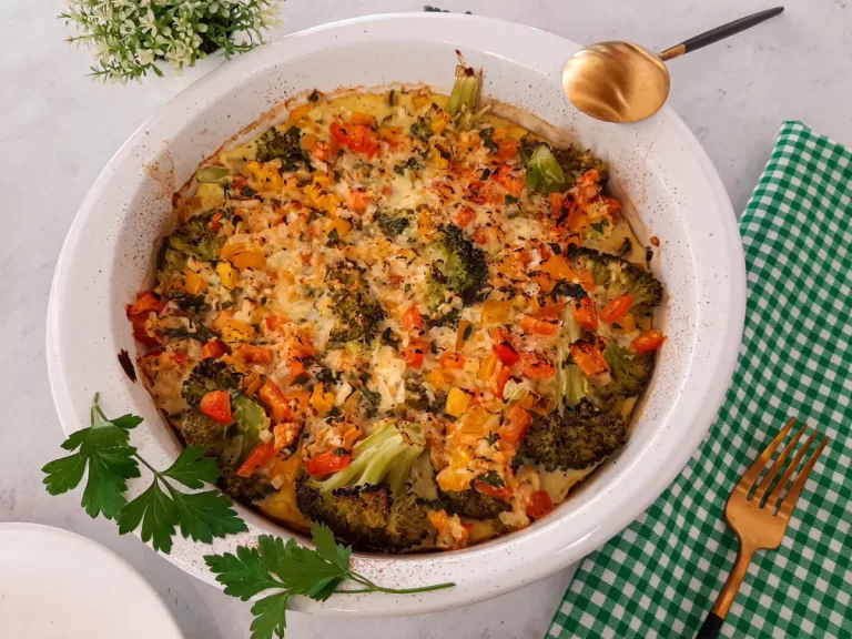 Receita de Brócolis gratinado fit