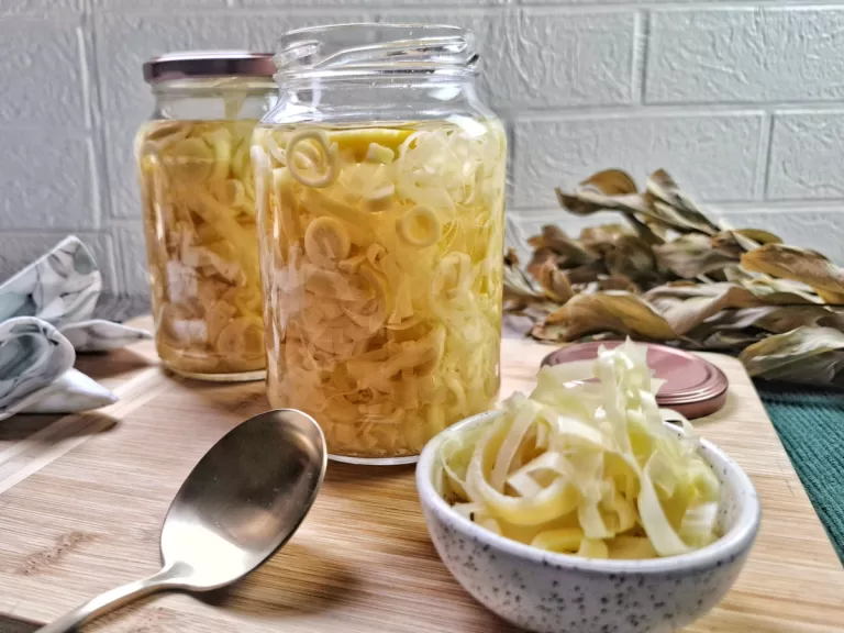 Receita de Broto de bambu em conserva