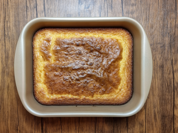 Brownie de chocolate branco fácil
