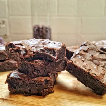 Brownie na air fryer