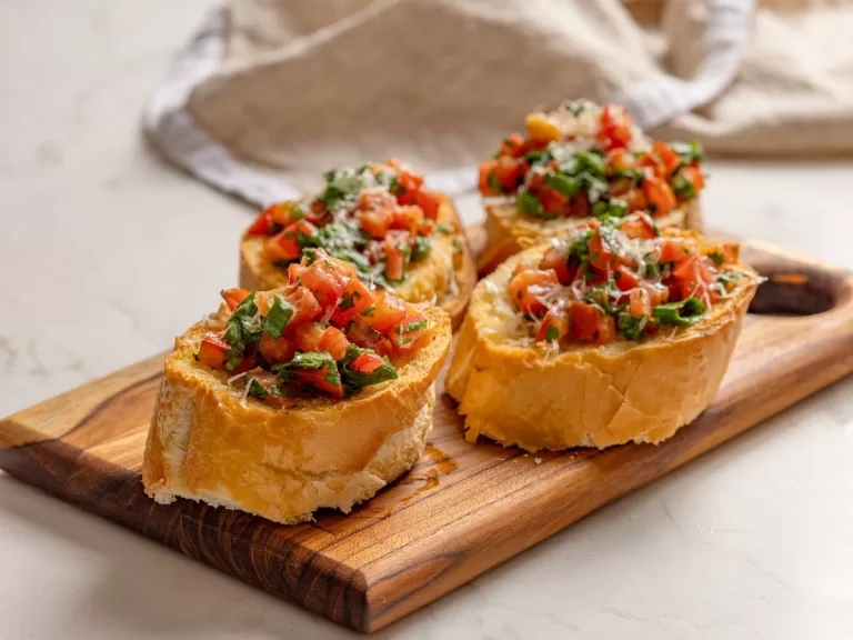 Receita de Bruschetta fácil