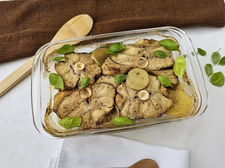 Receita de Cação assado no forno