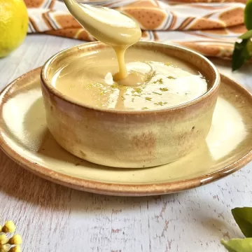 Calda de laranja com leite condensado