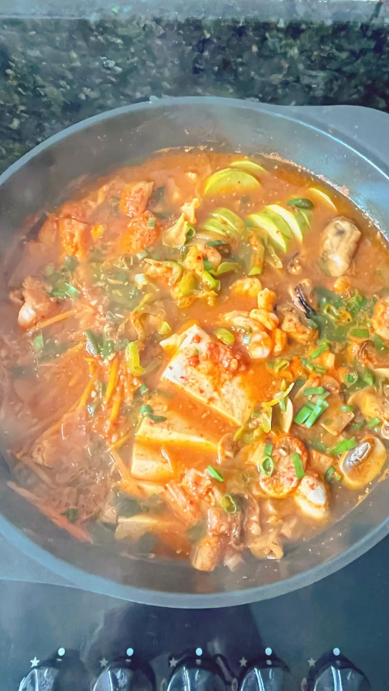 Receita de Caldeirada do mar coreana