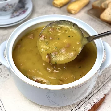 Caldo de mandioquinha